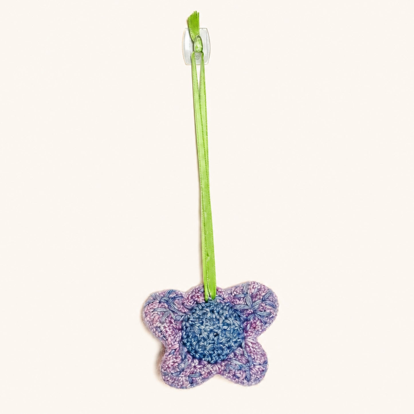 Playful Pippa Purplewisp | Handmade Crochet Creature with Fortune