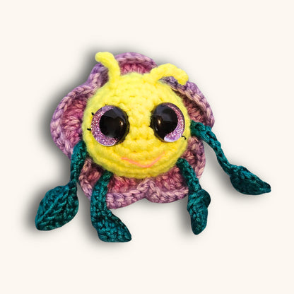 Handmade Crochet Alien Creature – Pitalian the Alien Mystery Message Gift