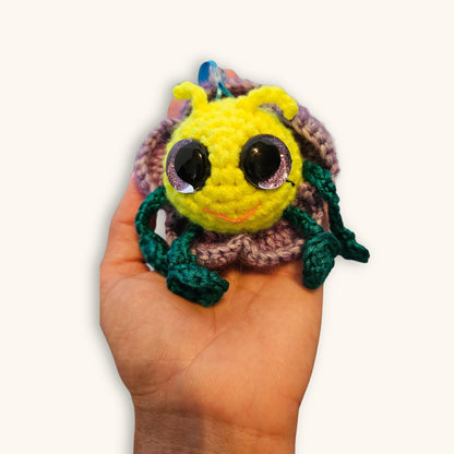 Handmade Crochet Alien Creature – Pitalian the Alien Mystery Message Gift