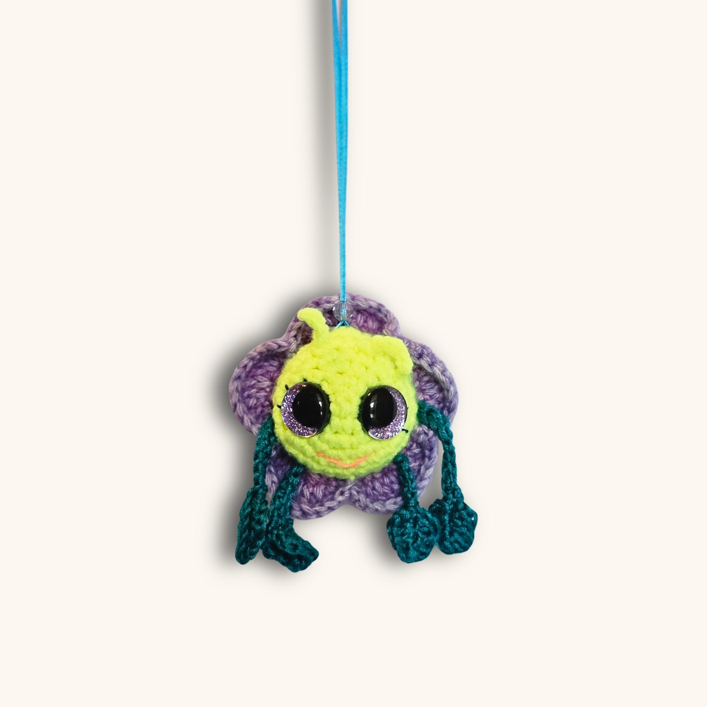 Handmade Crochet Alien Creature – Pitalian the Alien Mystery Message Gift