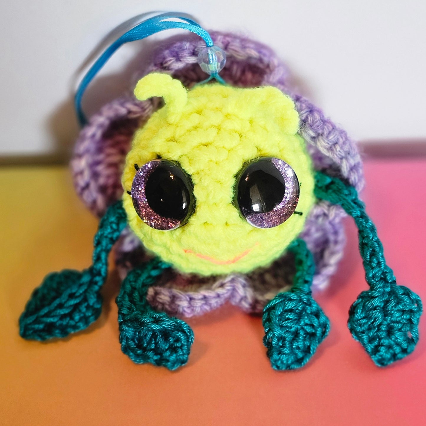 Handmade Crochet Alien Creature – Pitalian the Alien Mystery Message Gift