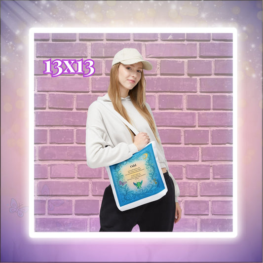 Odd Poem Tote Bag – Whimsical Frog Art, Inspirational Quote, Unique Gift by Imagination Creations